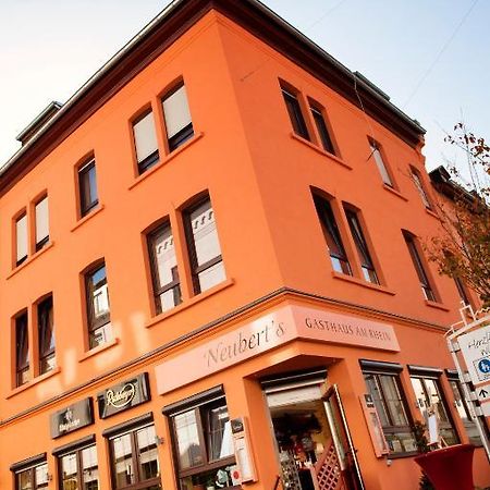 Neubert'S Gasthaus Am Rhein Lahnstein Exterior foto