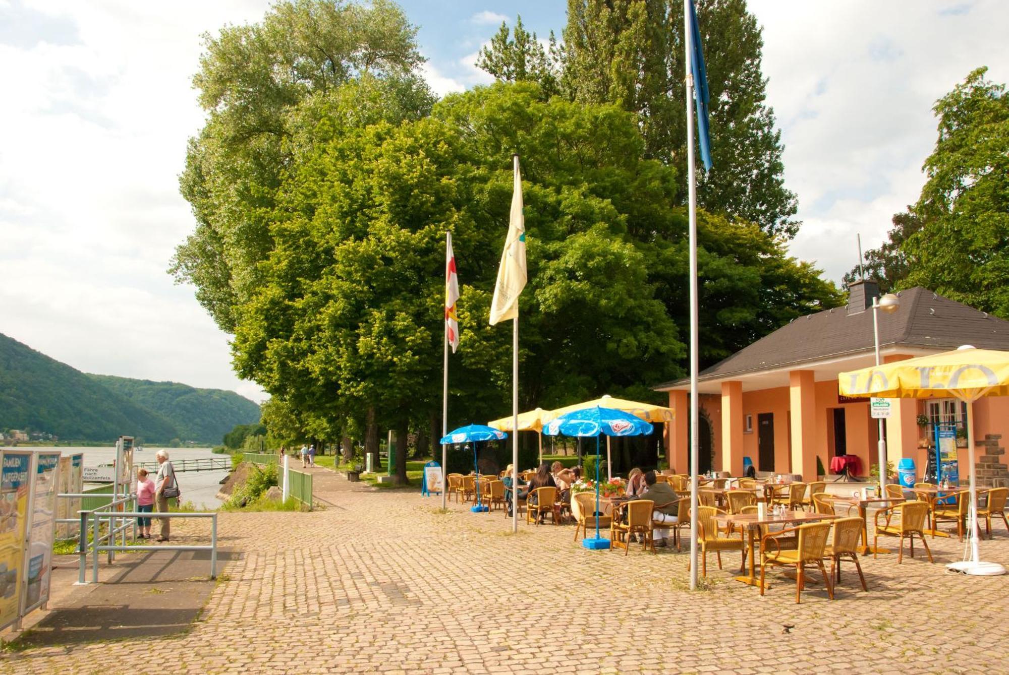 Neubert'S Gasthaus Am Rhein Lahnstein Exterior foto
