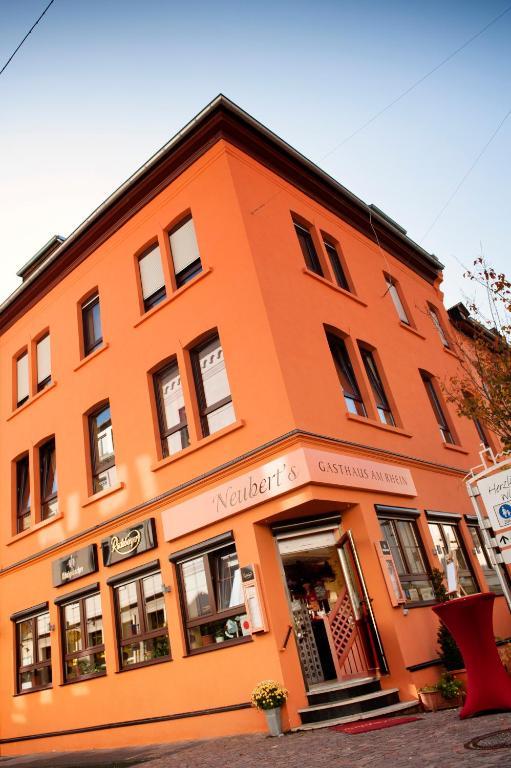 Neubert'S Gasthaus Am Rhein Lahnstein Exterior foto